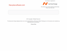 Tablet Screenshot of free-pda-software.com